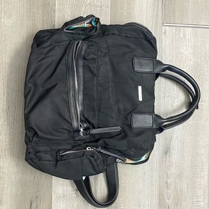 black and cute backpack